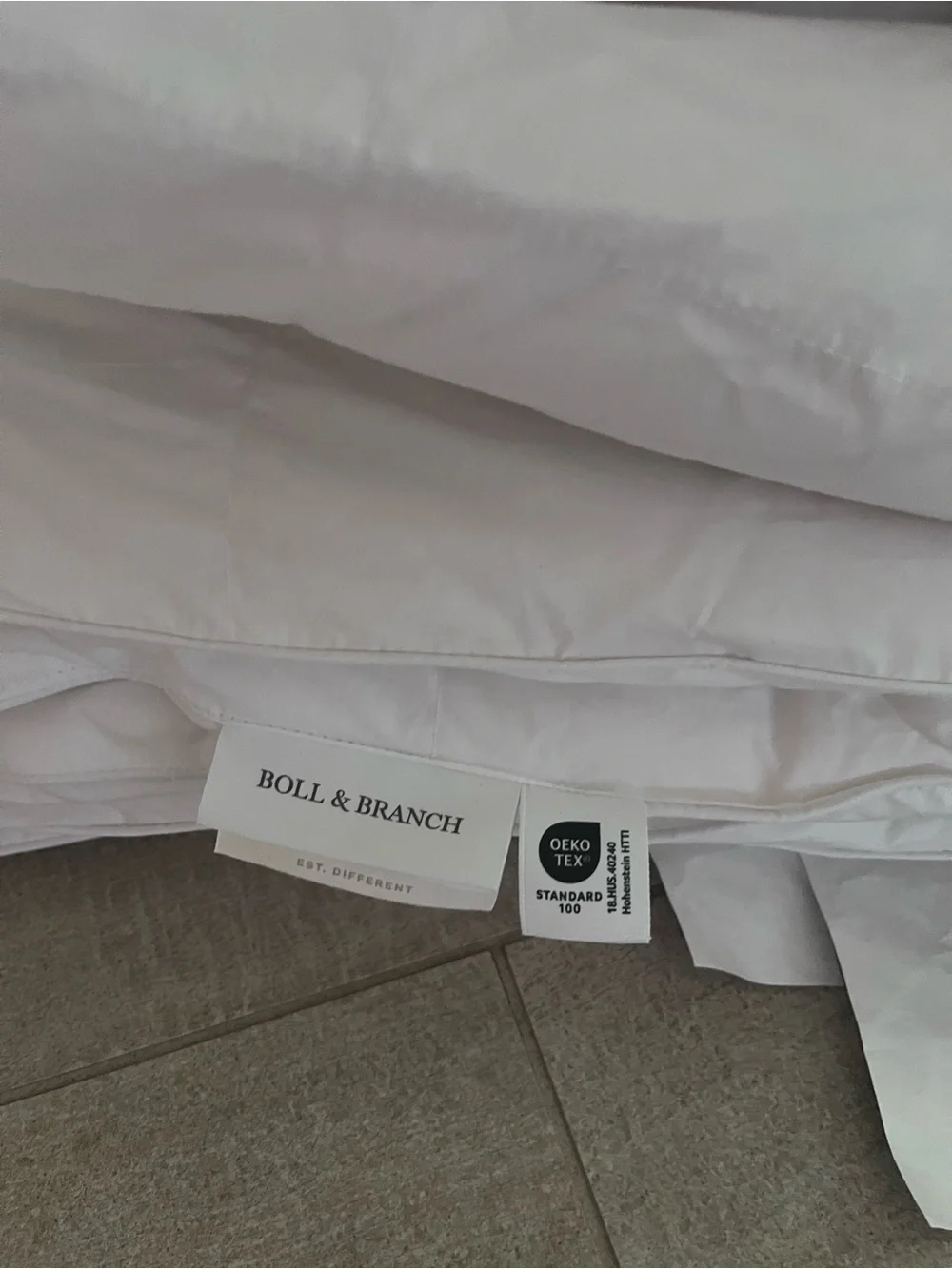 Boll&branch twin xl duvet insert down blanket